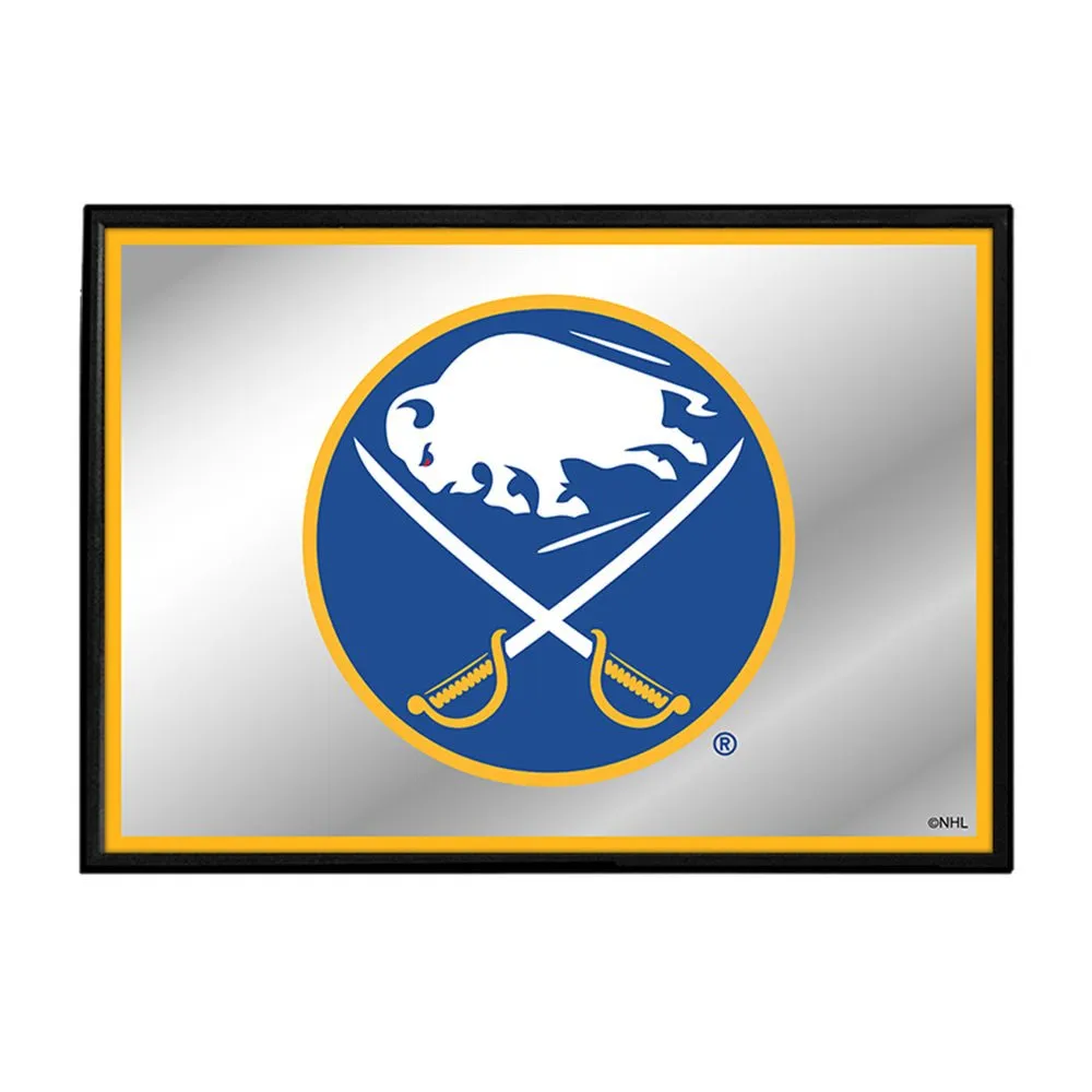 Buffalo Sabres: Framed Mirrored Wall Sign