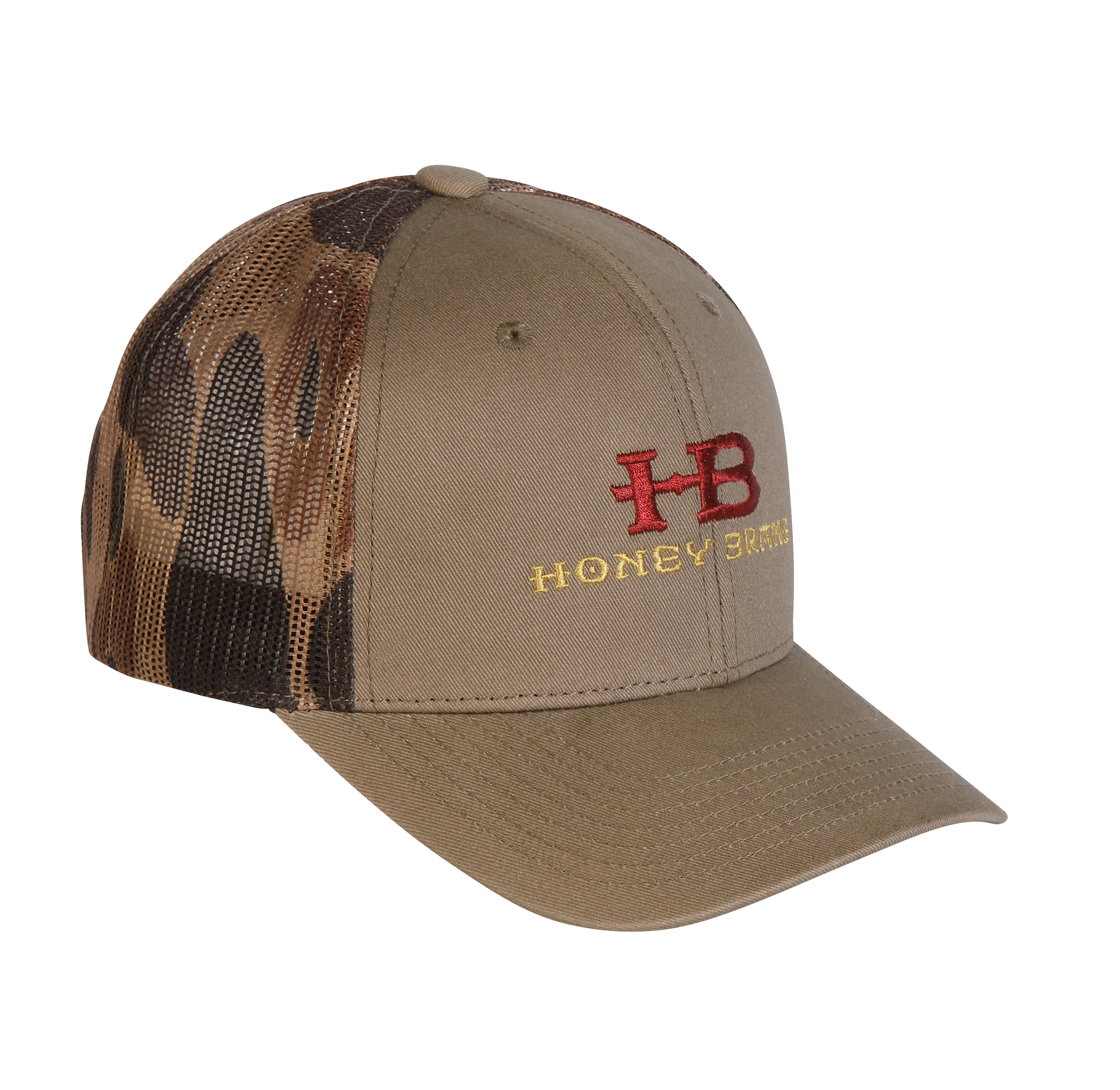 HB Bronze/Camo Mesh Hat