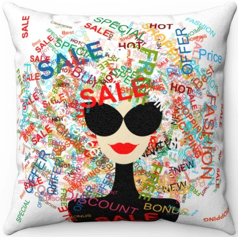 The Fashion Sale Pillow